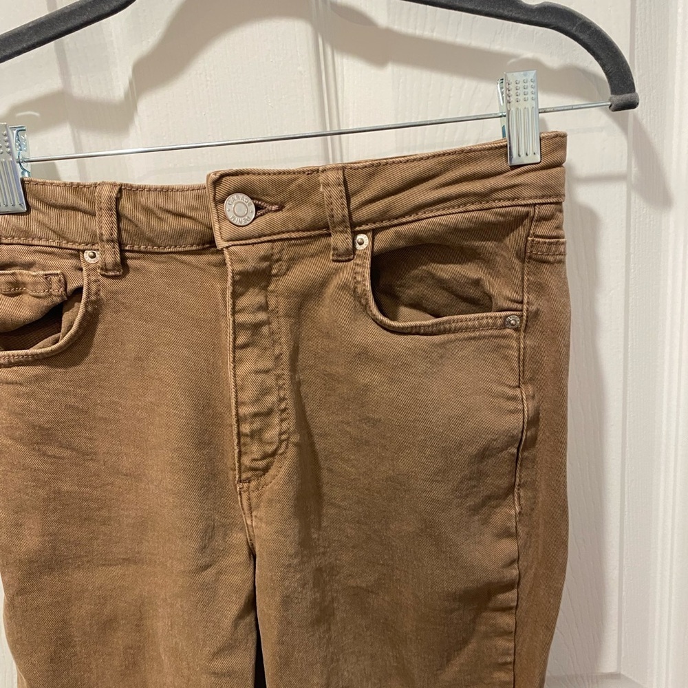 Garage Brown Denim Flare Jeans - Picture 2 of 6